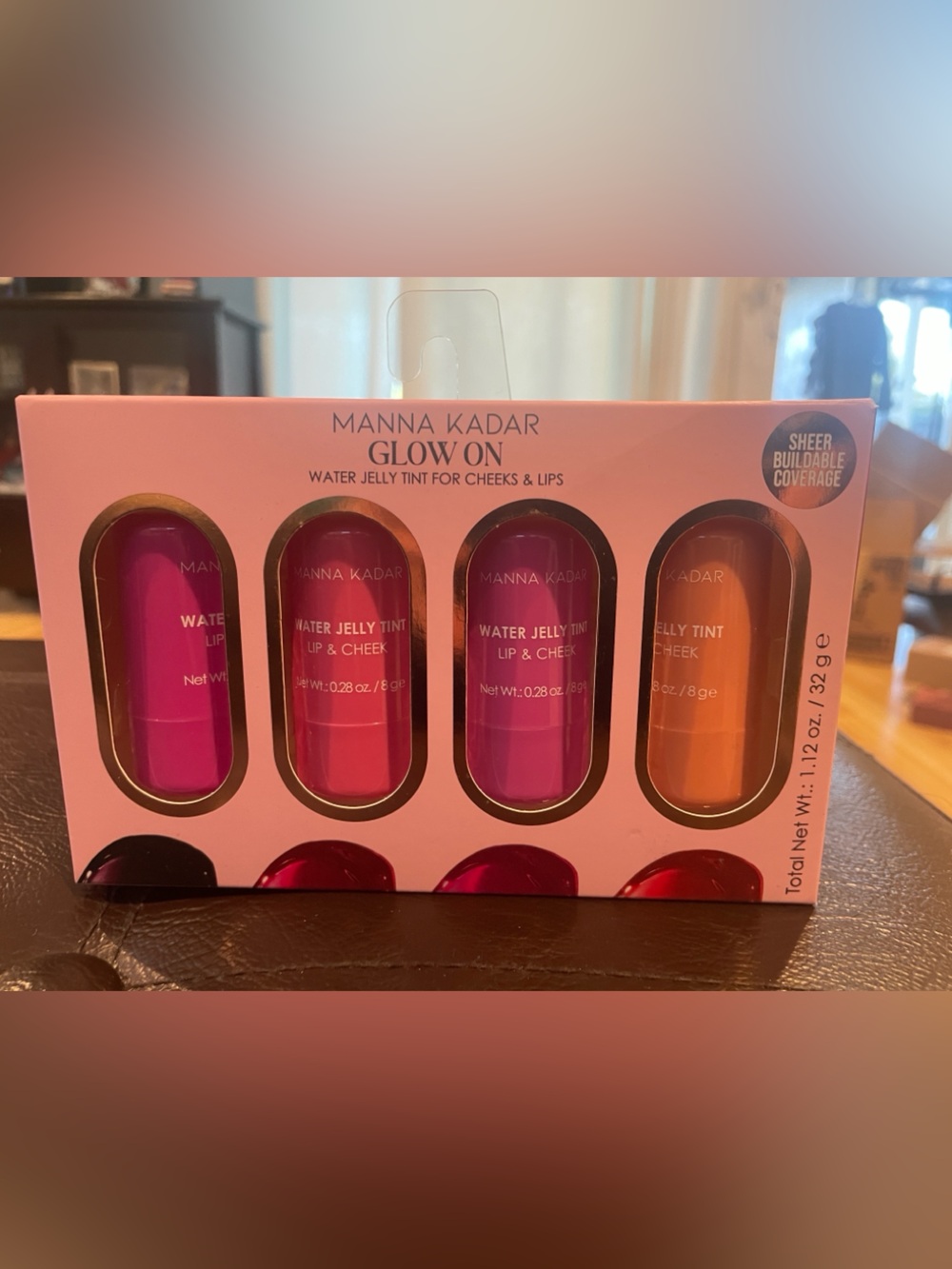 Manna Kadar Glow On Water Jelly Tint Set - Two Pink Shades & One Orange